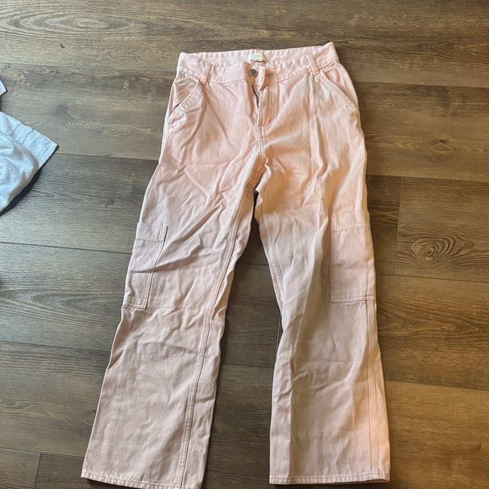 H&M Light Pink Denim Pants